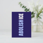 Custom Anti Abolish ICE Political Postcard Postkarte (Stehend Vorderseite)