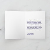 Custom Anti ICE Political Postcard Karte (Innenseite)