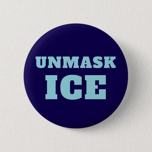 Custom Anti ICE Protest Signs Button (Vorderseite)