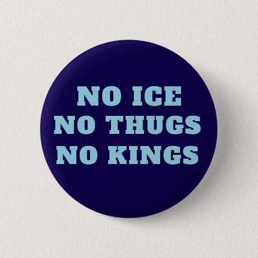 Custom Anti ICE Protest Yard Signs Button (Vorderseite)