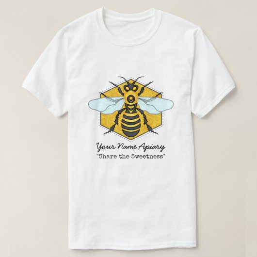 Custom Apiary T-Shirt (Design vorne)