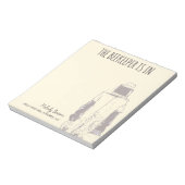 CUSTOM Apium Name Notepad mit Imker Notizblock (Rotiert)