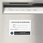 Custom Appointment Reminder Magnet (In Situ (Geschirrspüler))