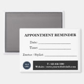 Custom Appointment Reminder Magnet (Vorderseite/Rückseite)