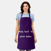 Custom Apron Personalized Name Logo Kitchen Gift Schürze (Getragen)