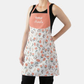 Custom Apron with Red Poppies Schürze (InSitu)