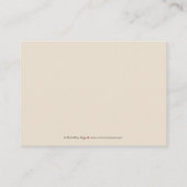 :custom: Aqua Darling Platzkarte (Rückseite)