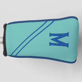 Custom Aquamarin Blue Golf Putter Head Cover Golf Headcover