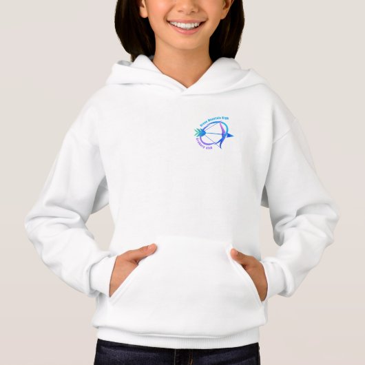 Custom Archery School Club Name Hoodie (Vorderseite)
