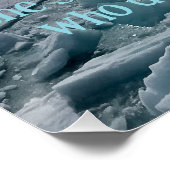 Custom Arctic Landscape, Photography, Motivational Poster (Ecke)