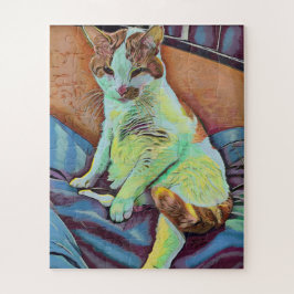 Custom Art Cat Puzzle