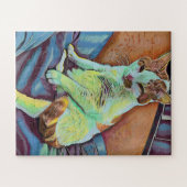 Custom Art Cat Puzzle (Horizontal)