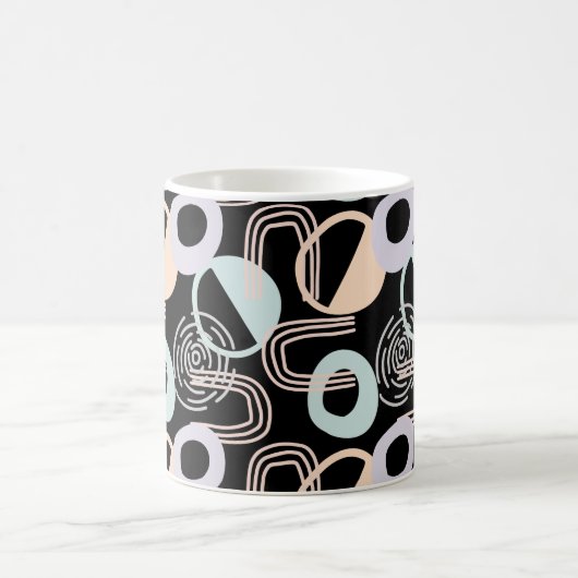 Custom Art Deco Kaffeetasse (Mittel)