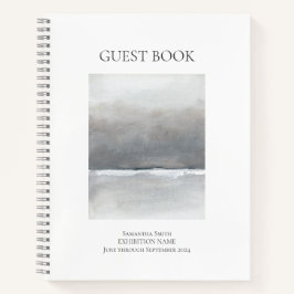 Custom Art Show Ausstellung Gästebuch Notizblock