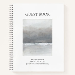 Custom Art Show Ausstellung Gästebuch Notizblock