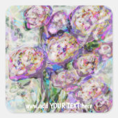 Custom Art Square Stickers (Vorderseite)