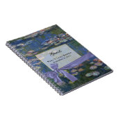 Custom Art Wedding Guest Sign in Notebook Notizblock (Rechte Seite)