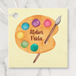 Custom Artist NAME - Kunstlehrermesse Geschenkanhänger