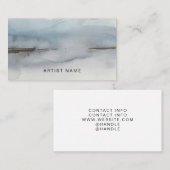 Custom Artwork Artist Visitenkarte (Vorne/Hinten)