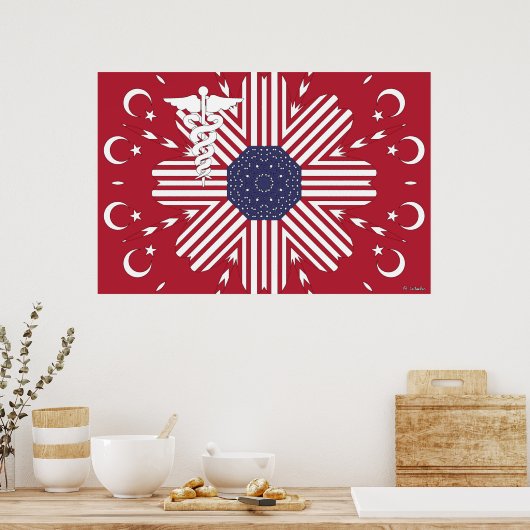 Custom Artwork Rhonda 2 Poster (Küche)