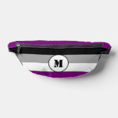 Custom asexuality flag  bauchtasche (Ablage )