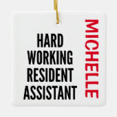 CUSTOM, Assistent für harte Arbeit Keramikornament (Vorderseite)