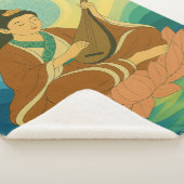 Custom Ästhetik Moderne Japan Lucky Goddess Sherpadecke (3/4)