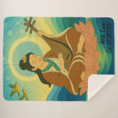 Custom Ästhetik Moderne Japan Lucky Goddess Sherpadecke (Vorderseite (Horizontal))