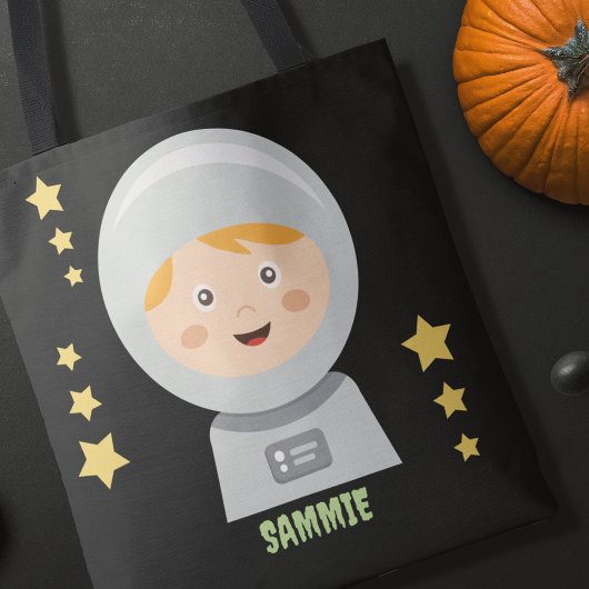 Custom Astronaut Halloween Trick Leckerei Tasche