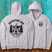 Custom Athletic Heather Adventure Vater Wandern Hoodie