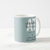 Custom Athletic Trainer bei sportlicher Ausbildung Kaffeetasse (VorderseiteRechts)
