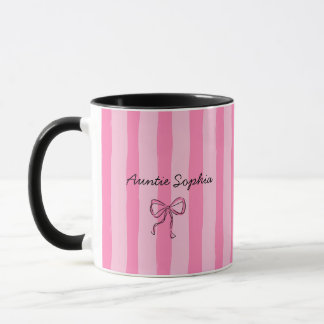 Custom Auntie Pregnancy Announcement Tasse