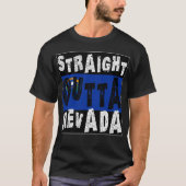 CUSTOM Ausfahrt Nevada Meme T-Shirt (Vorderseite)