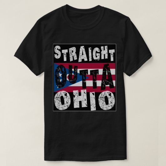CUSTOM Ausfahrt Ohio Meme T-Shirt (Design vorne)