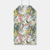 Custom Aussie Native Bush Blooms Geschenkanhänger (Vorderseite)