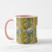 Custom Aussie Native Bush Blooms Mustard Yellow Tasse (Links)