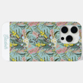 Custom Aussie Native Bush Blooms Royal Blue Case-Mate iPhone Hülle (Rückseite (Horizontal))