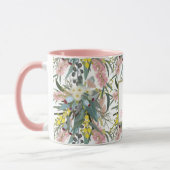 Custom Aussie Native Bush Blooms Tasse (Links)