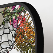 Custom Australian Bush Garden Bouquet Pickleball Schläger (Linke Seite)