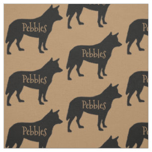 Custom Australian Cattle Dog Breed Fabric Stoff