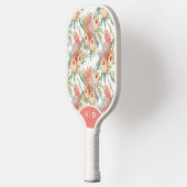 Custom Australian Galah Floal Pickleball Paddle (Links)