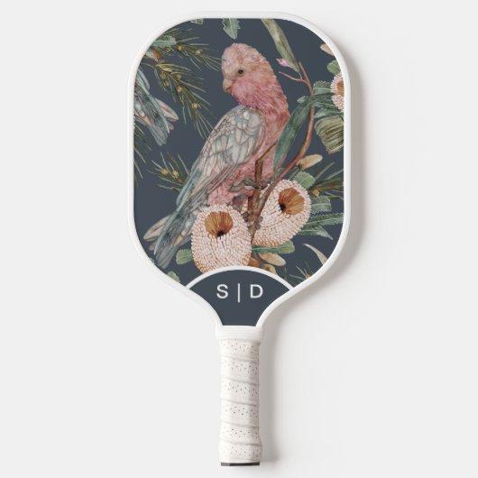 Custom Australian Galah Pickleball Schläger (Vorderseite)