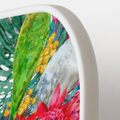 Custom Australian Parrots Pickleball Schläger (Linke Seite)