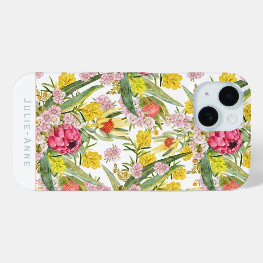 Custom Australian Tropical Summer Case-Mate iPhone Hülle (Rückseite (Horizontal))