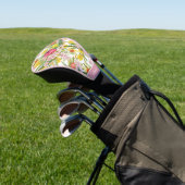 Custom Australian Tropical Summer Golf Headcover (In SItu)