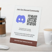 Custom Author Promotional Fan Reader Community Sockelschild (In SItu)