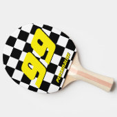Custom Auto Racing Paddle für Tischtennis Schläger (Seitenansicht)
