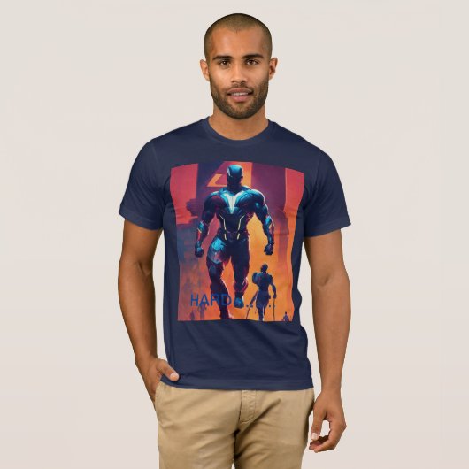 Custom Avengers Graphic T - Shirt - Iconic Superhe (Vorne ganz)