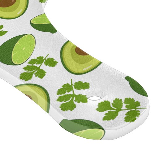 Custom Avocado, Küchenglas Schneidebrett (Ecke)