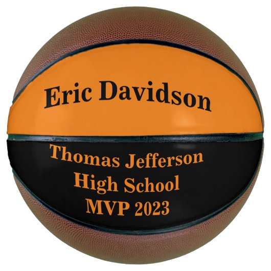 Custom Awards Basketball (Vorderseite)